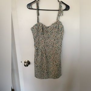 shein mini dress floral size S